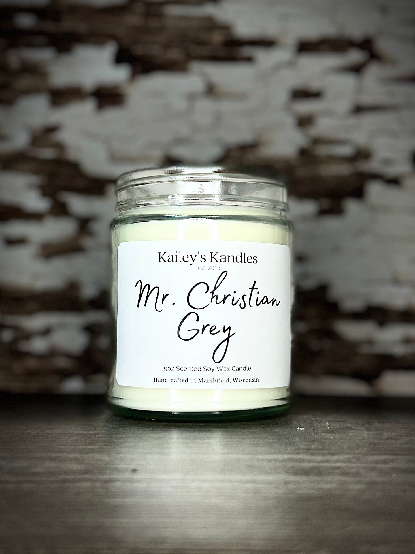 Mr Christian Grey Candle