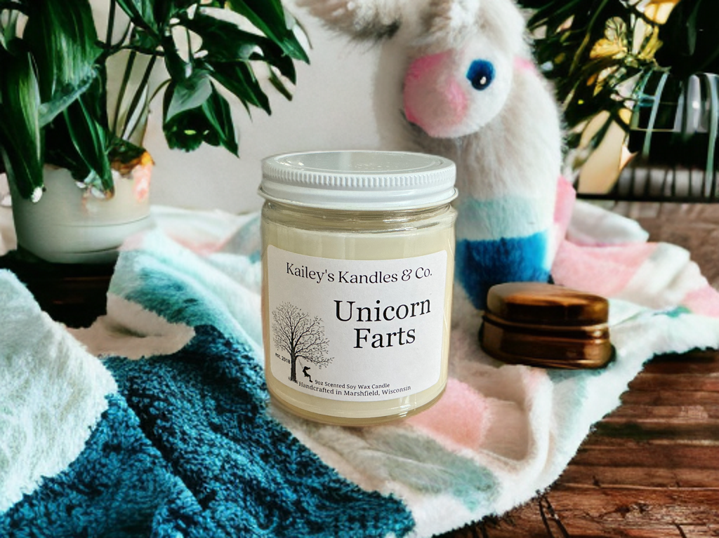 Unicorn Farts Candle