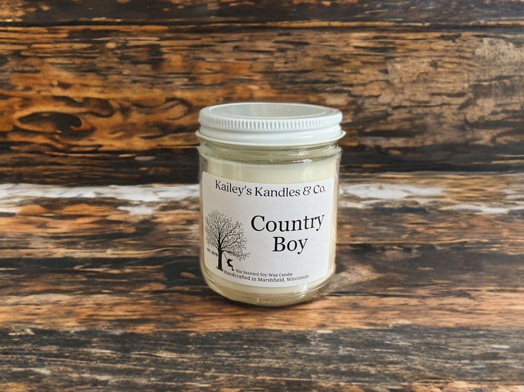 Country Boy Candle