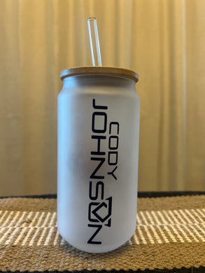 Cody Johnson Glass Cup