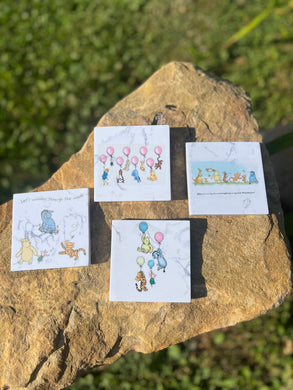 Winnie the Pooh Ceramic Coaster Set