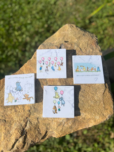 Winnie the Pooh Ceramic Coaster Set