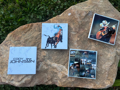 Cody Johnson Ceramic Coasters