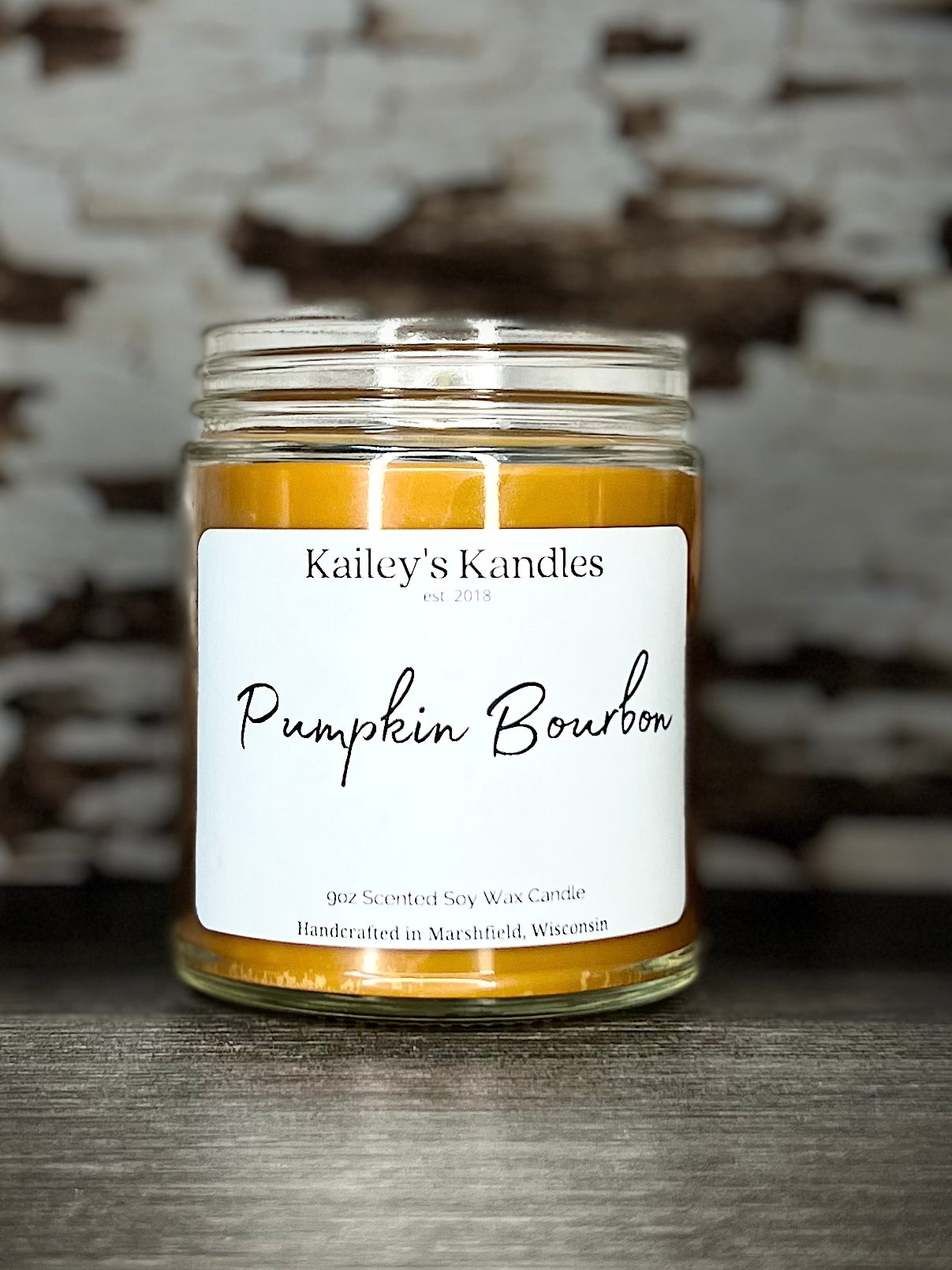 Pumpkin Bourbon Candle